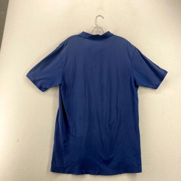 johnnie-O Hangin' Out Cotton Short‎ Sleeve Polo Blue Color Mens Size L - Picture 3 of 10